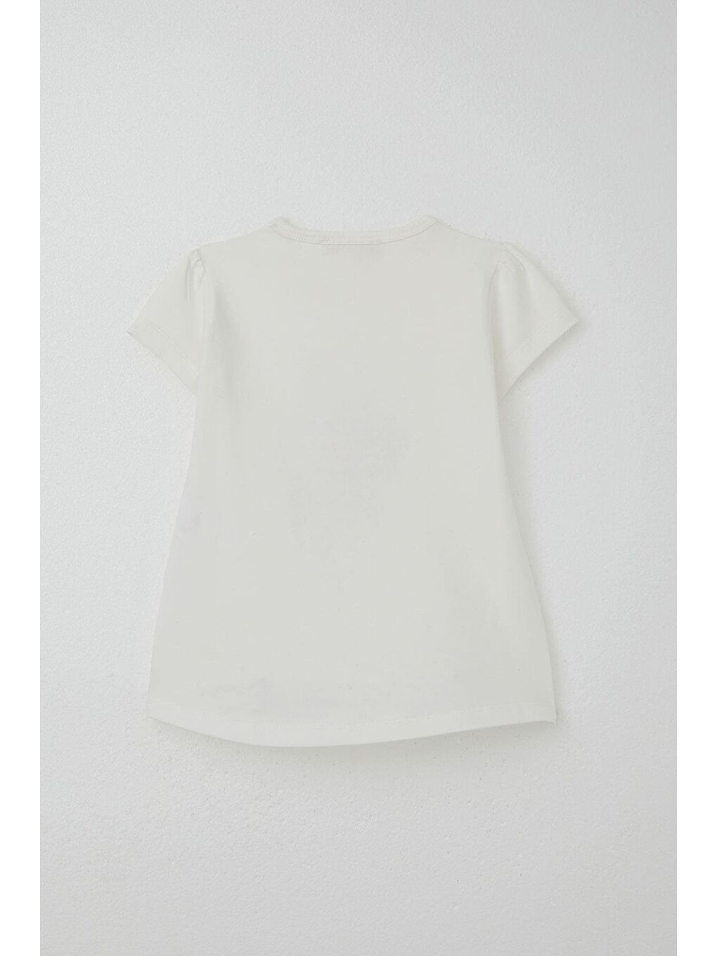 Kız Çocuk Kapri Taytlı Takım Papatya Perisi Ekru (2-5 Yaş)-5