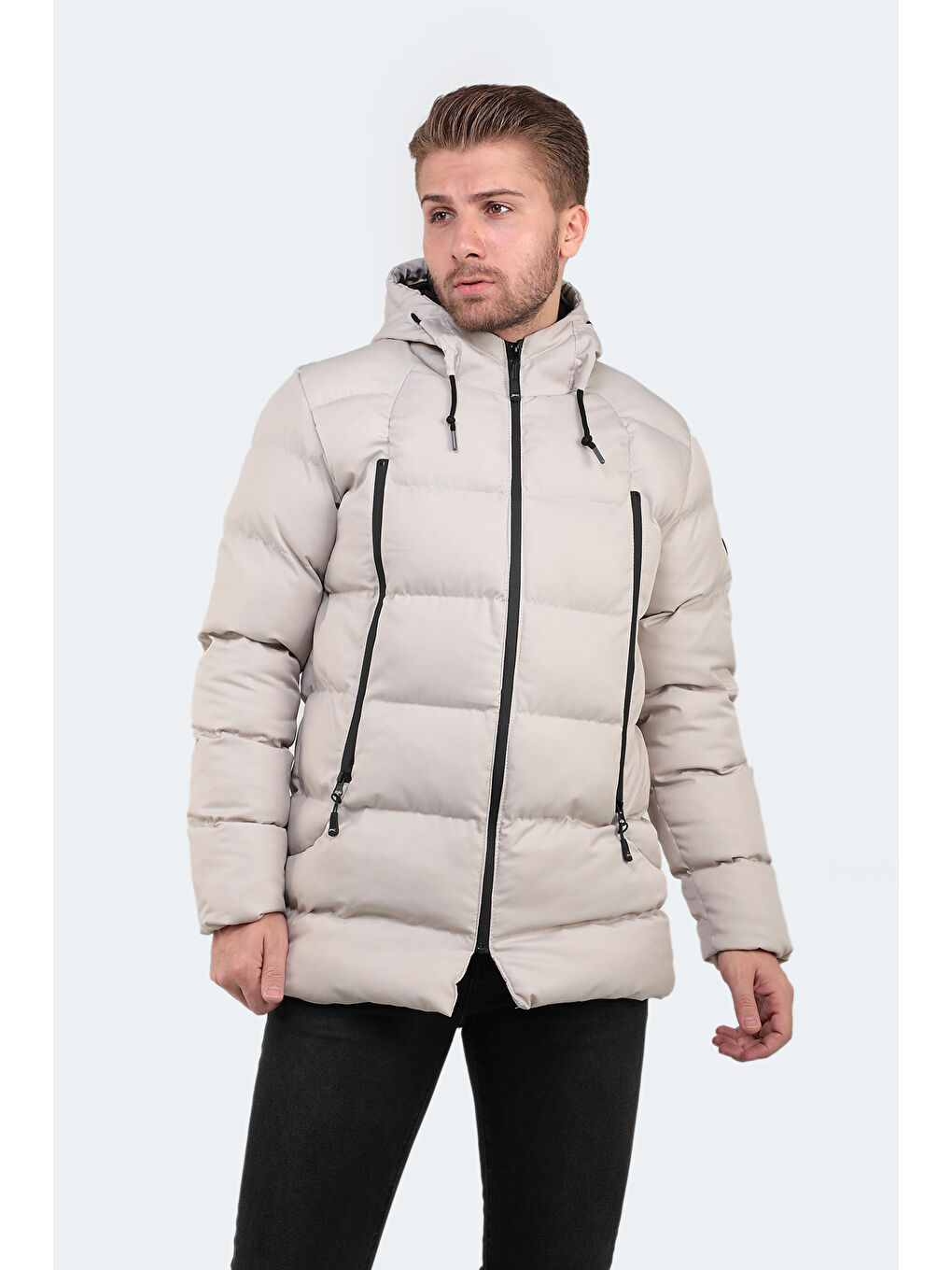 SLAZENGER HEATH Erkek Mont & Kaban Bej