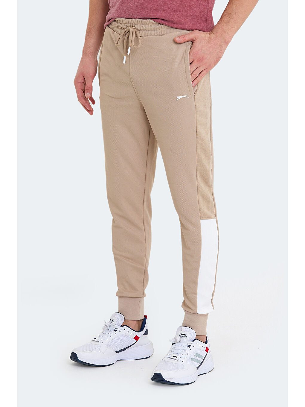 Bej PEKKA Erkek Jogger Eşofman Altı Taş Gri