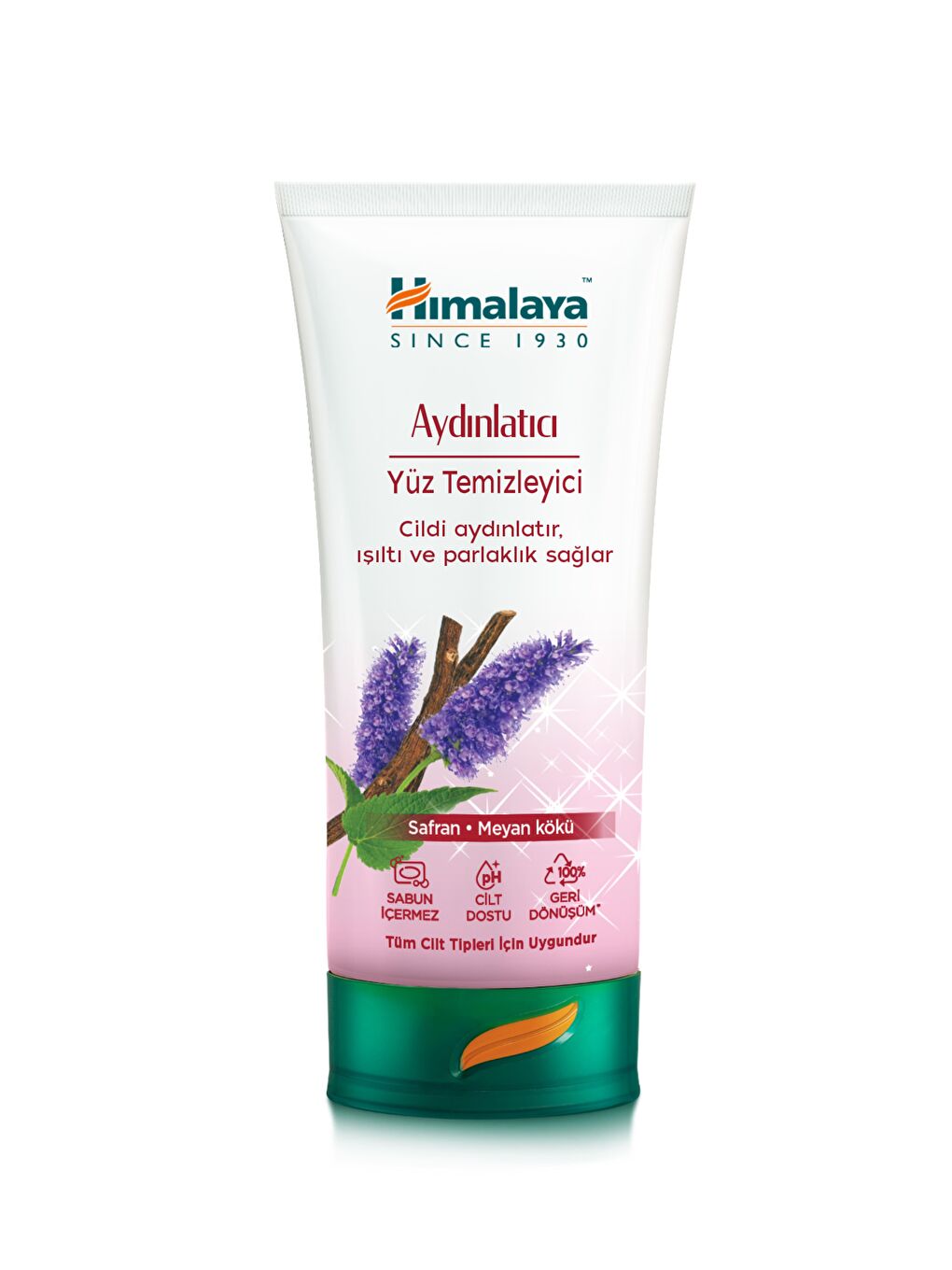 Aydınlatıcı Yüz Temizleyici, Meyan Kökü, Safran, Salatalık, Nar, Parabensiz, Tüm Ciltler, 150 ml-1
