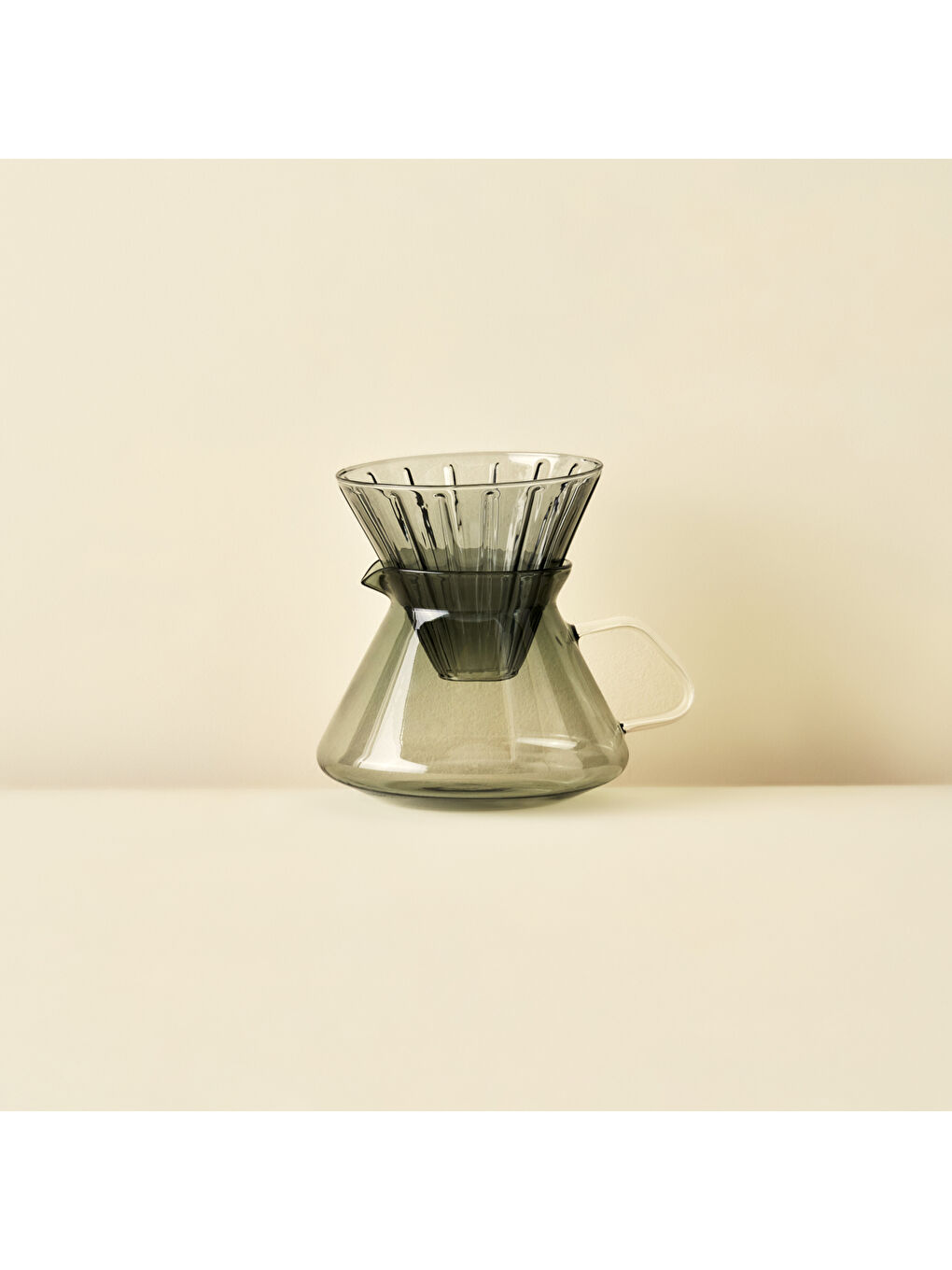 Bella Maison Tapered Filtre Kahve Demliği Gri (700 cc)