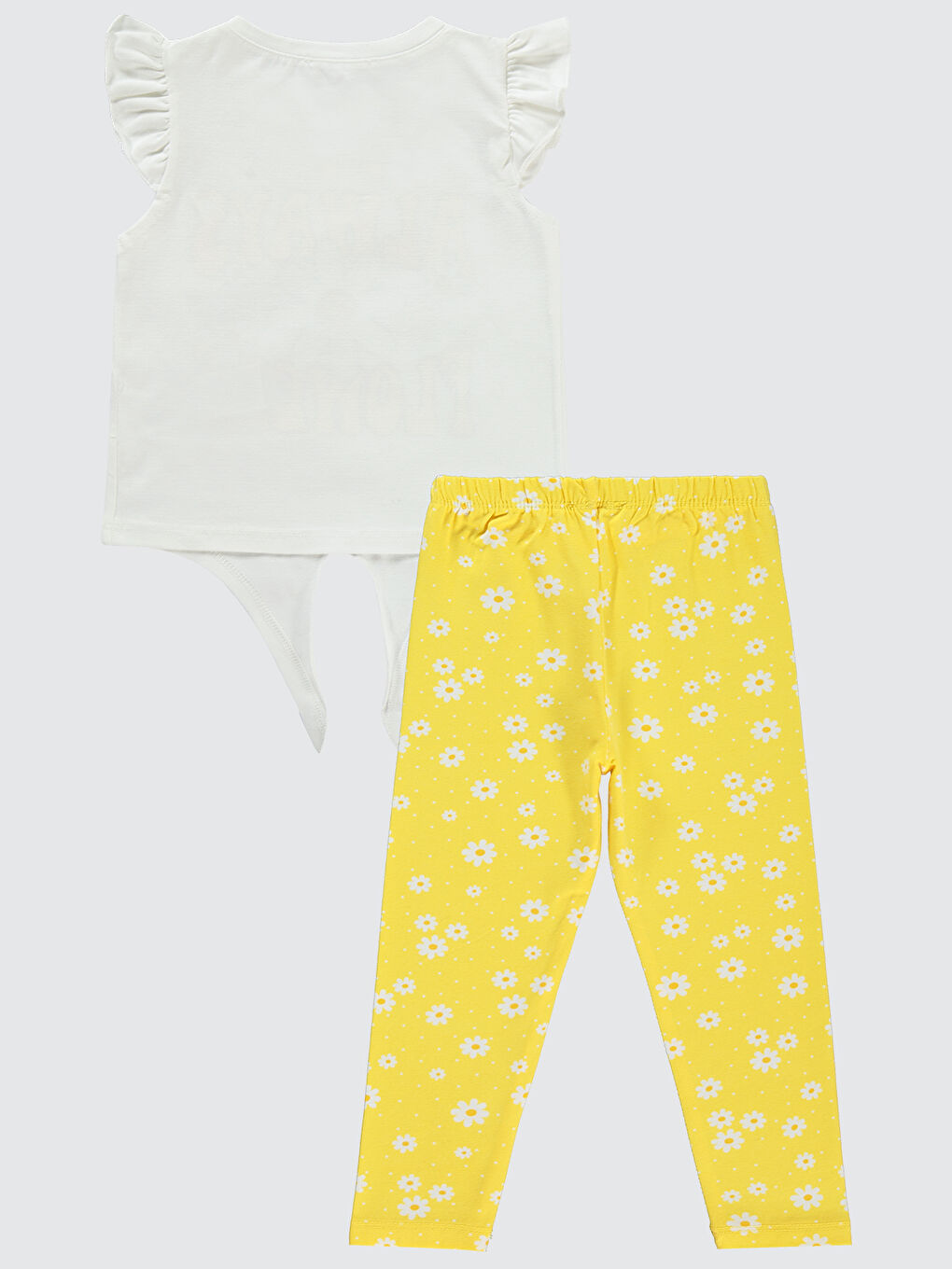 Sarı Girls Kız Çocuk Takım 2-5 Yaş Ananas-1