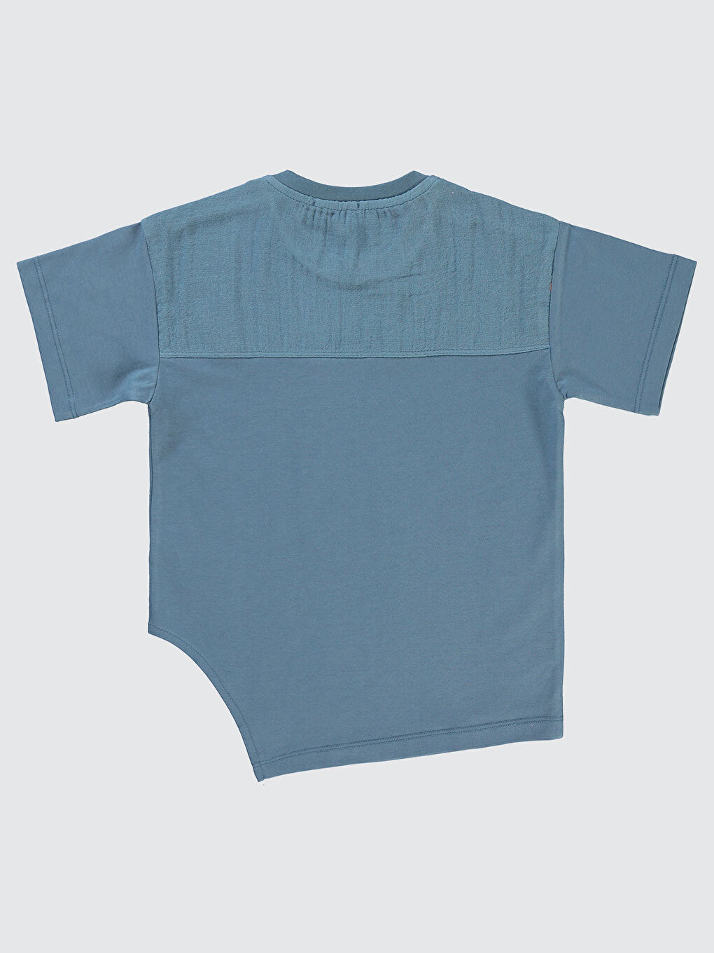 Boys Erkek Çocuk Tişört 6-9 Yaş İndigo-1