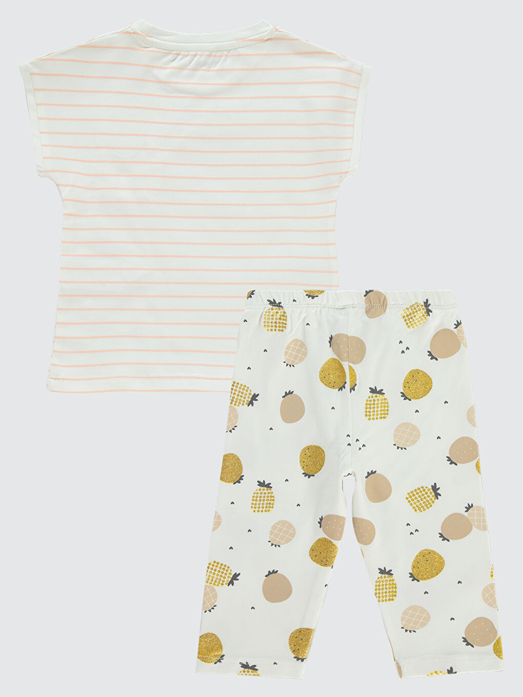 Pembe Girls Kız Çocuk Takım 2-5 Yaş Somon-2