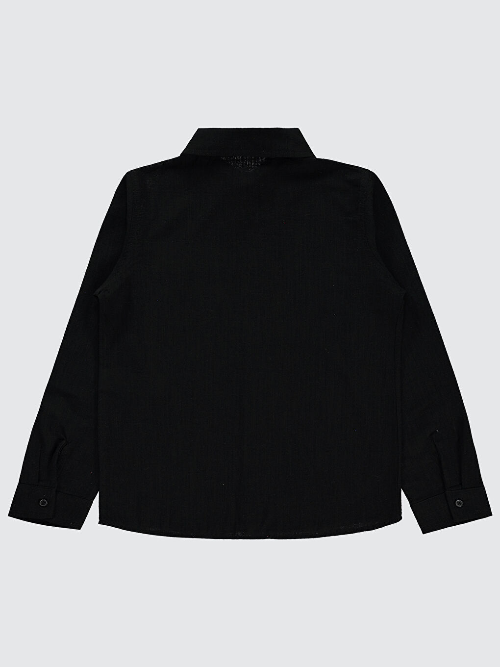 Boys Erkek Çocuk Gömlek 10-13 Yaş Siyah-1