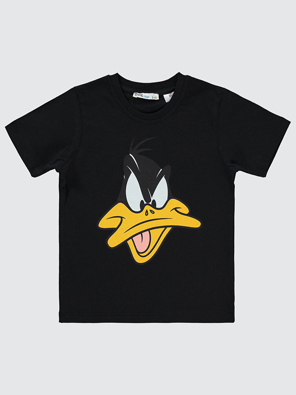 Looney Tunes Erkek Çocuk Tişört 2-5 Yaş Siyah