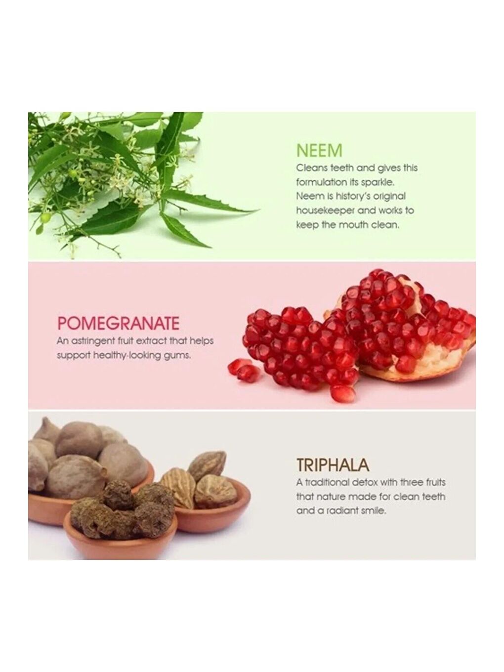 Organik Diş Macunu, Neem Ve Nar Özlü, Florürsüz, Glutensiz, Sls Ve Parabensiz, 150 Gr 113 Ml-5