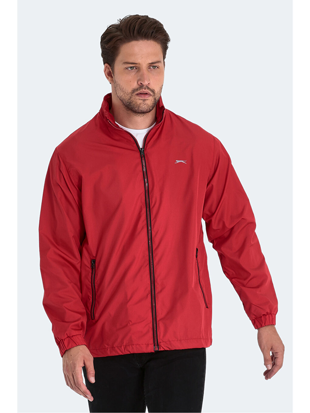 SLAZENGER Kirmizi RAREN Erkek Yağmurluk Kırmızı