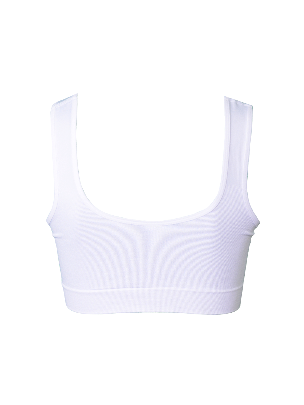 C14015 Dikişsiz Dekolte Sütyen Beyaz-1