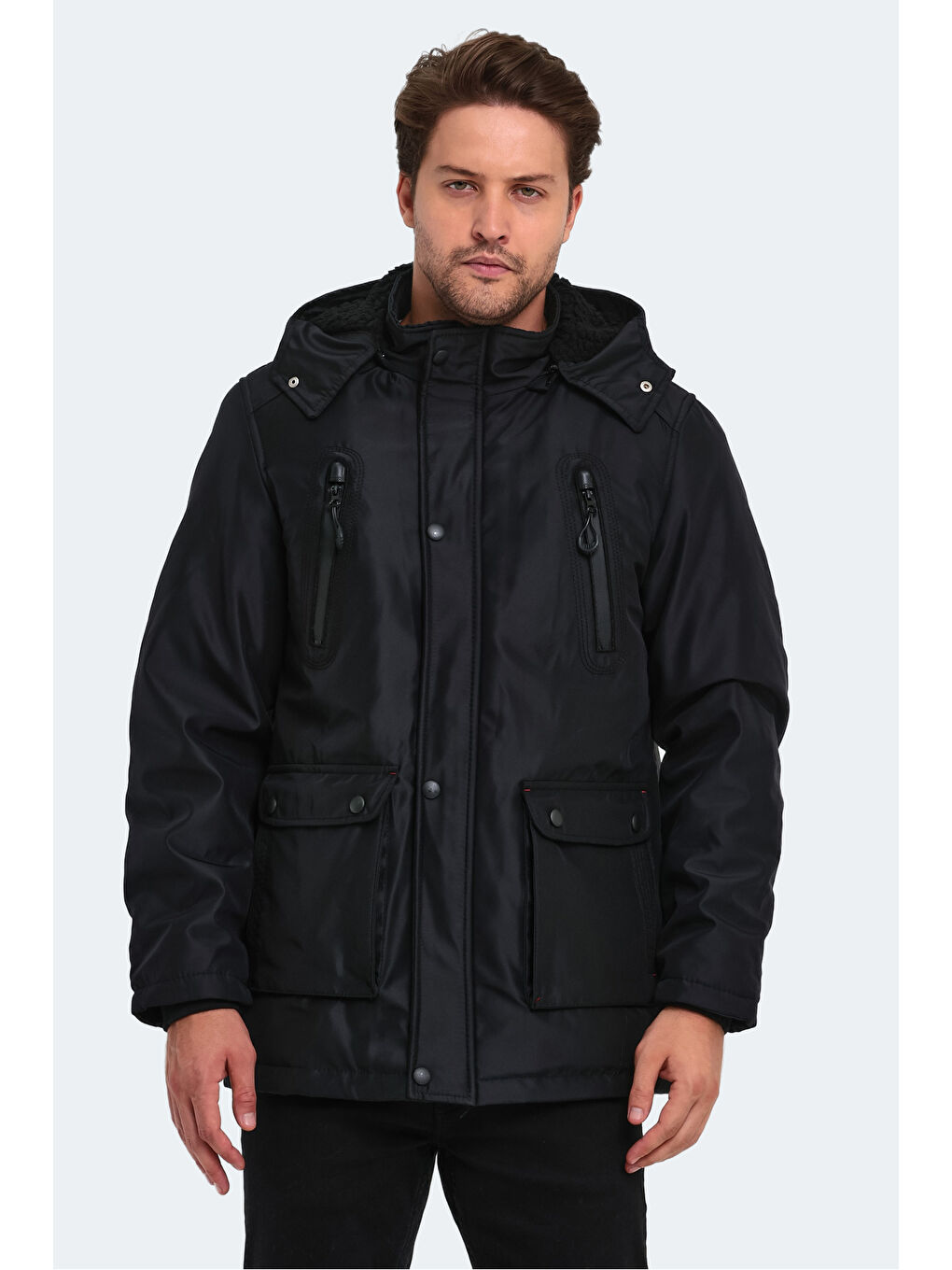 HARLEY Erkek Mont & Kaban Siyah-2