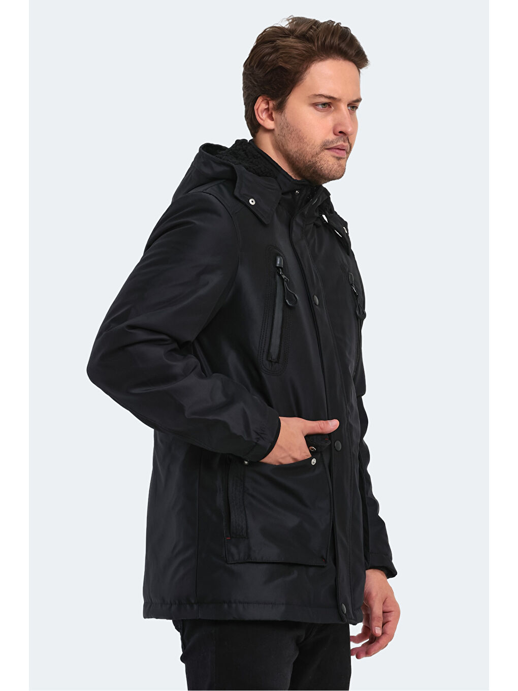 HARLEY Erkek Mont & Kaban Siyah-3