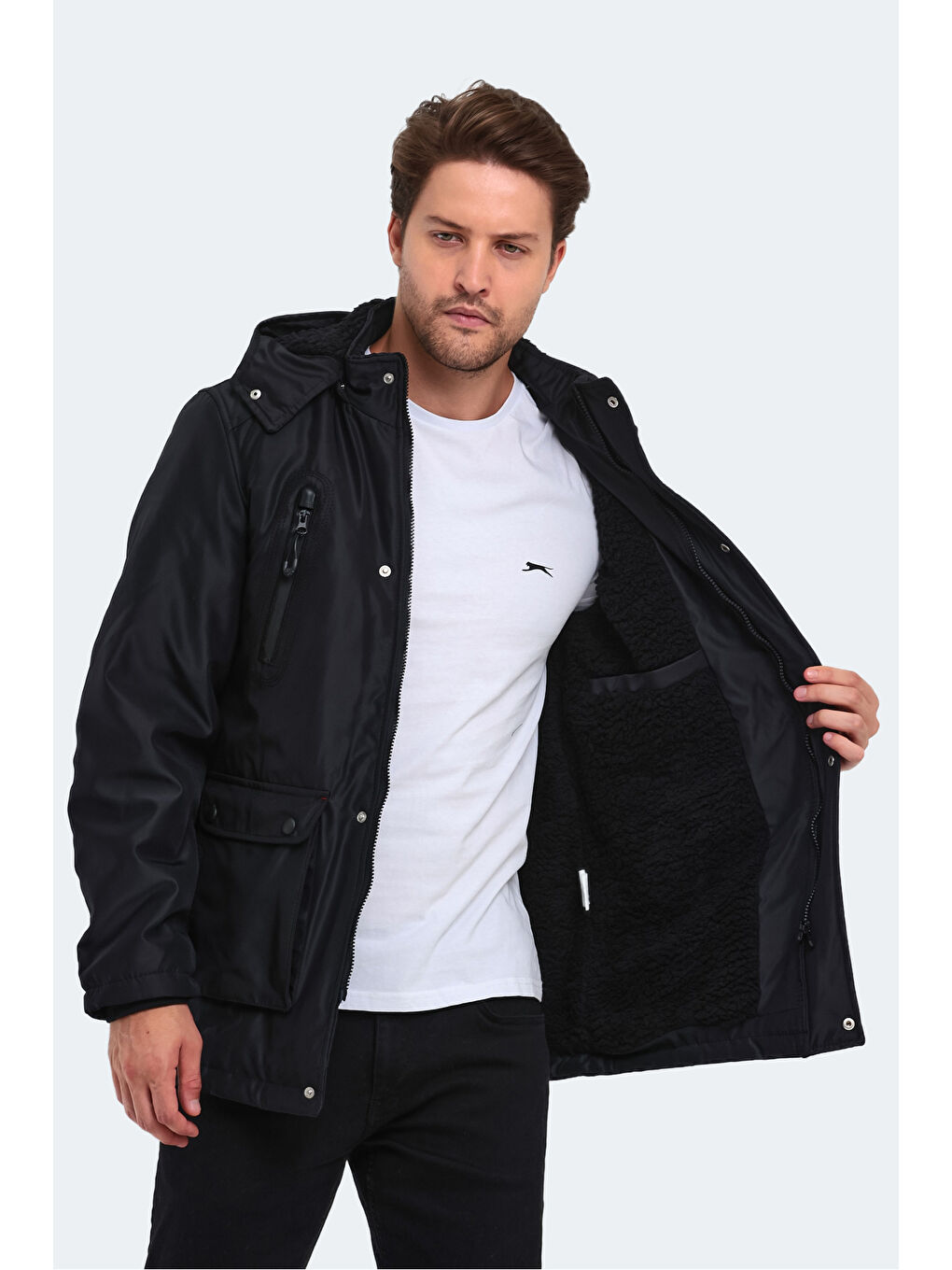 HARLEY Erkek Mont & Kaban Siyah-4