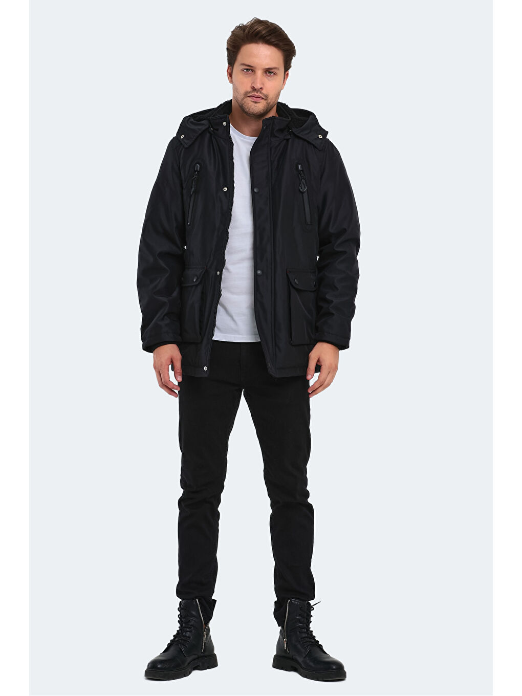 HARLEY Erkek Mont & Kaban Siyah-6