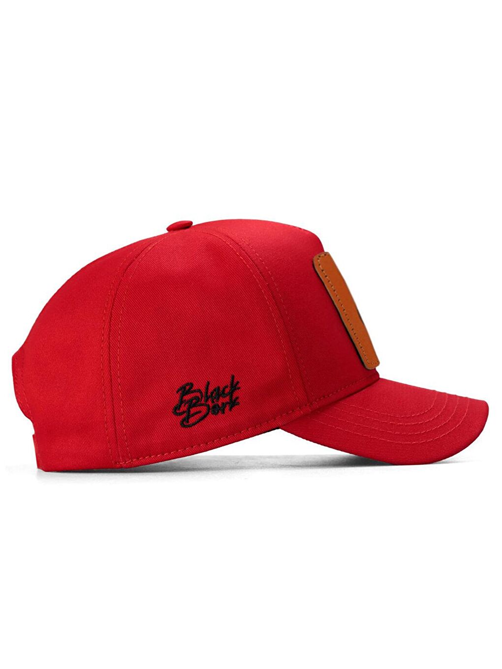 Bordo V1 Baseball Aslan - 13 Kod Logolu Unisex Kırmızı Şapka (Cap)-1