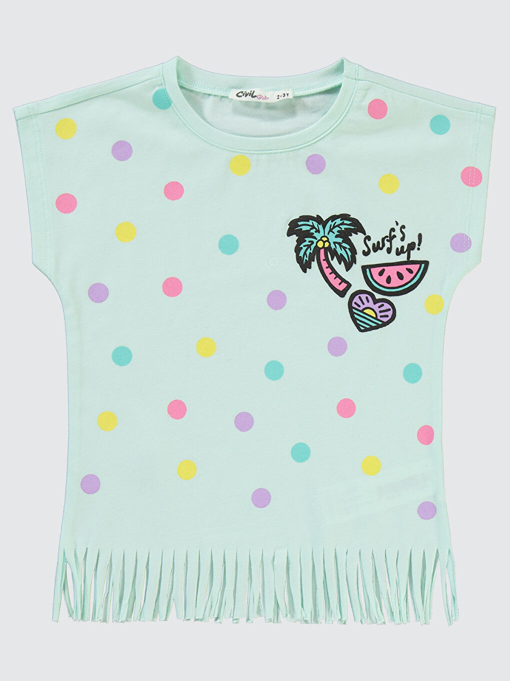 Turkuaz Girls Kız Çocuk Takım 2-5 Yaş Su Yeşili-2