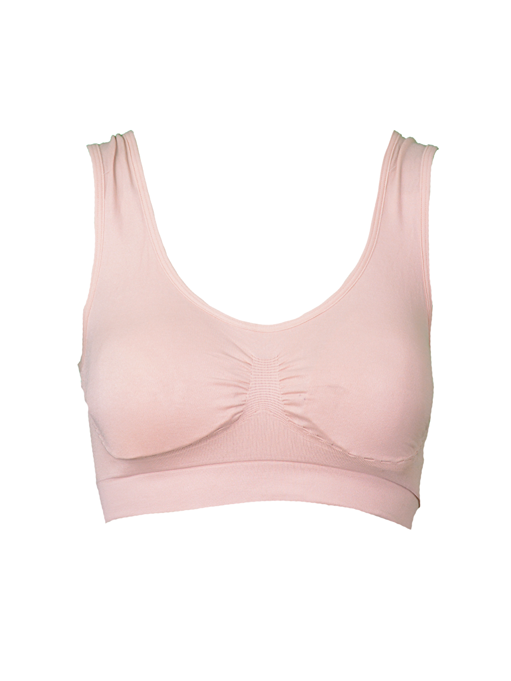 Bej C14021 Dikişsiz Pedli Toparlayıcı Sütyen Ten