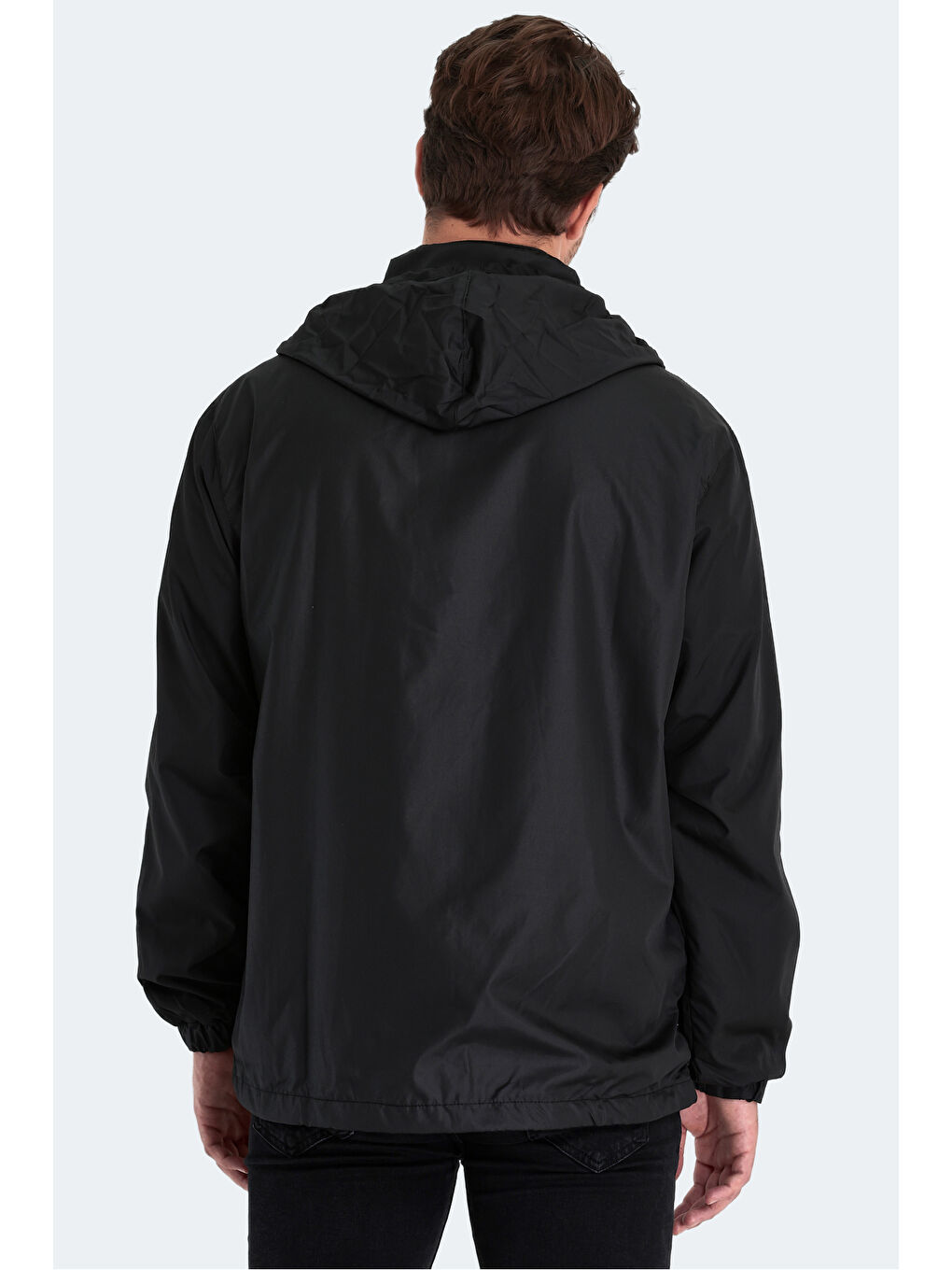 RAREN Erkek Yağmurluk Siyah-1