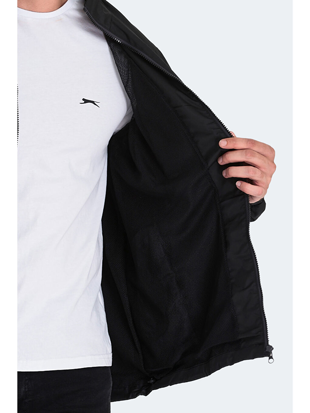 RAREN Erkek Yağmurluk Siyah-4