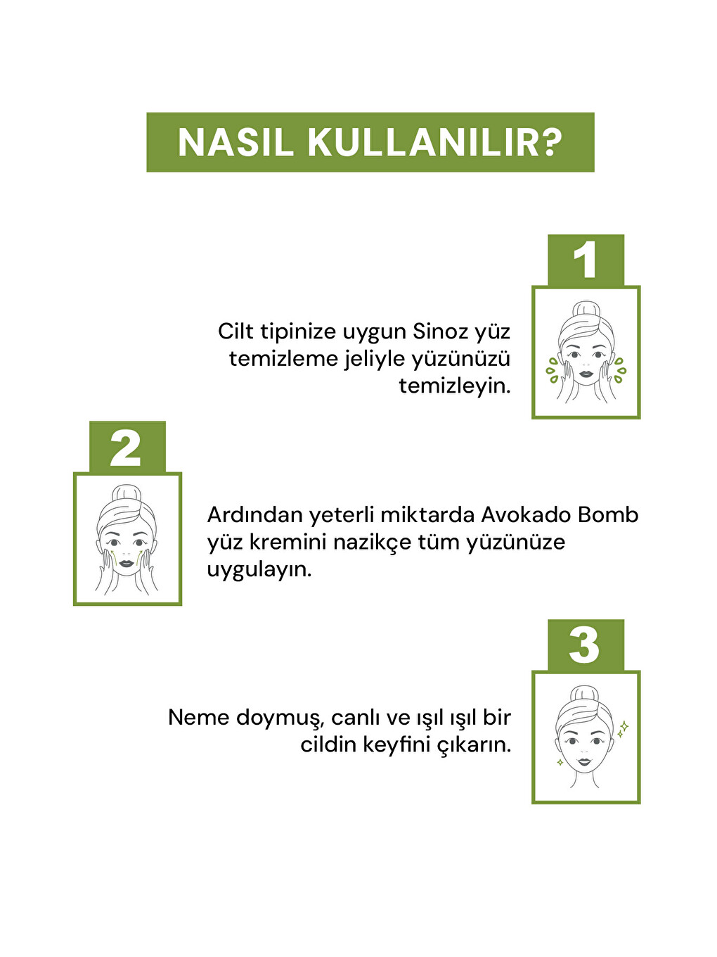 Avokado Bomb Canlandırıcı Nemlendirici Yüz Bakım Kremi 50 Ml-3
