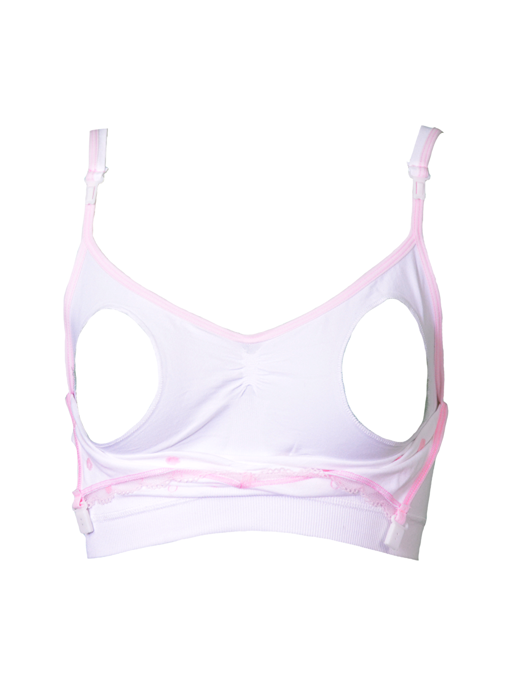 C15310 Toparlayıcı Emzirme Sütyeni Beyaz-2