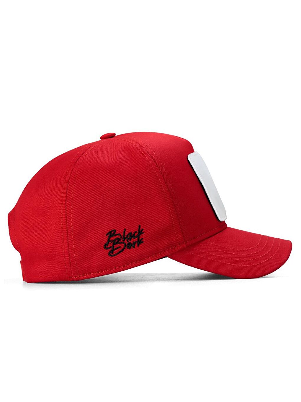 V1 Baseball 7 Numara - 4 Kod Logolu Unisex Kırmızı Şapka (Cap)-1