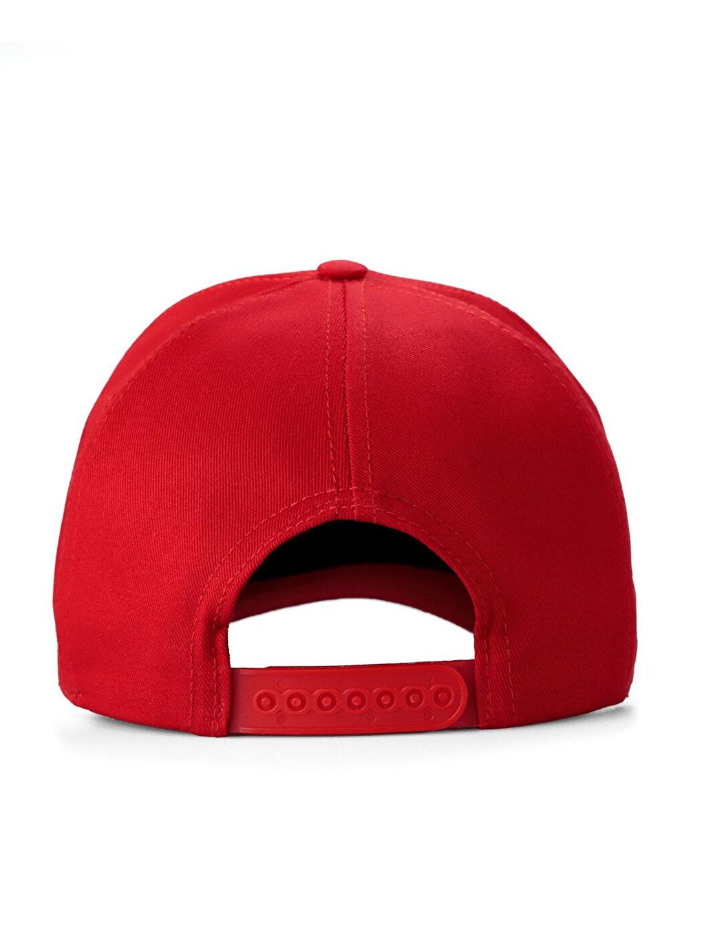 V1 Baseball 7 Numara - 4 Kod Logolu Unisex Kırmızı Şapka (Cap)-4