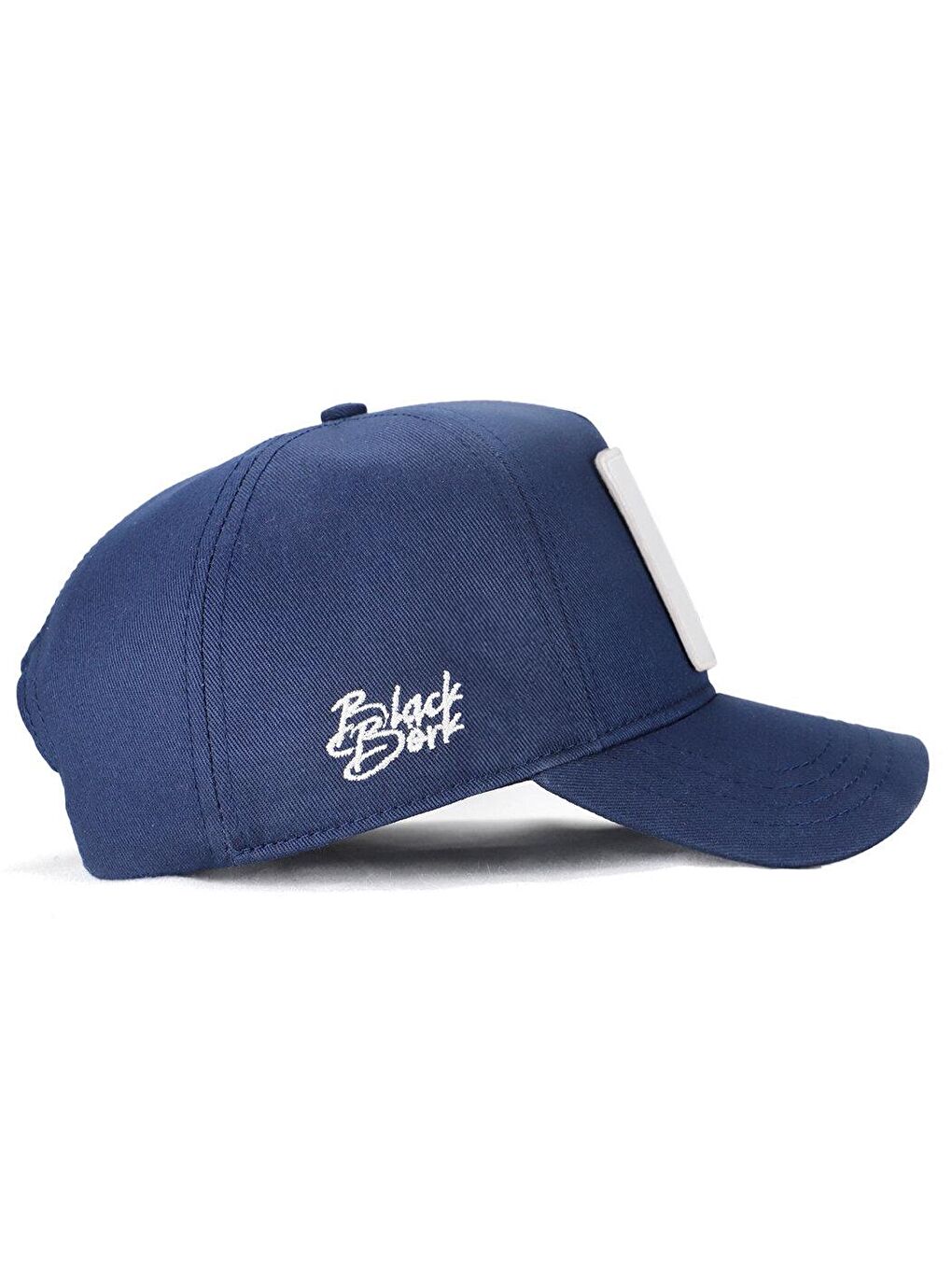 BlackBörk Orta Kahverengi V1 Baseball Big Think - 1 Kod Logolu Unisex Lacivert Şapka (Cap) - 1