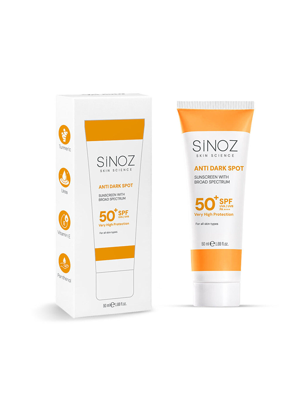 Spf 50 Leke Karşıtı Yüksek Koruyucu Yüz Güneş Kremi 50 Ml Normal Ve Kuru Ciltler İçin-4