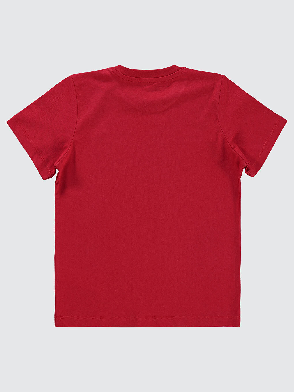 Boys Erkek Çocuk Tişört 6-9 Yaş Kırmızı-1