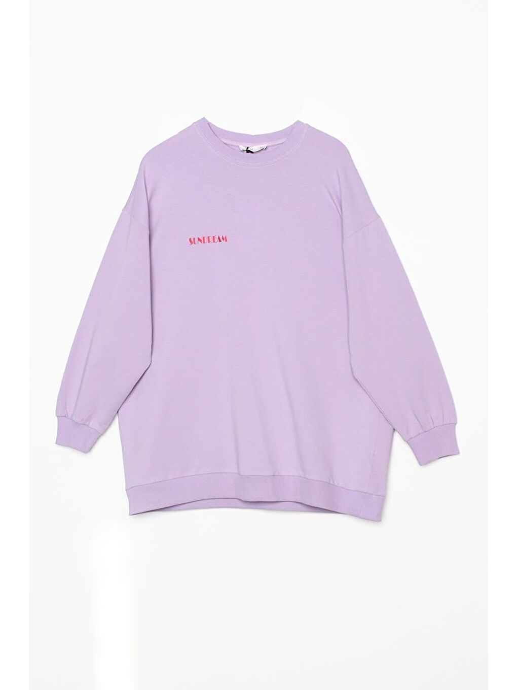 Lila-Pamuklu Sundream Baskılı Elastanlı Sweat-4