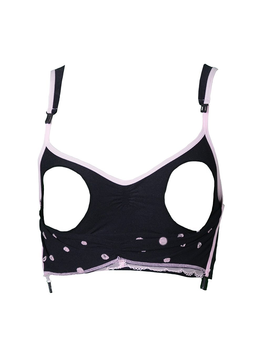C15310 Toparlayıcı Emzirme Sütyeni Siyah-6