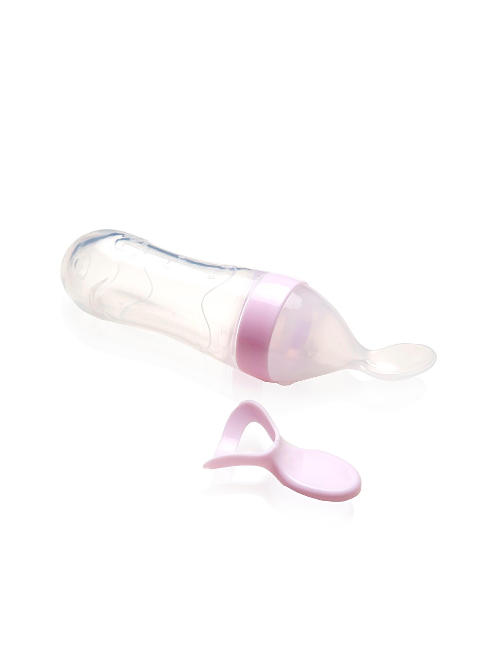 Sıkmalı Kaşık Pembe-3