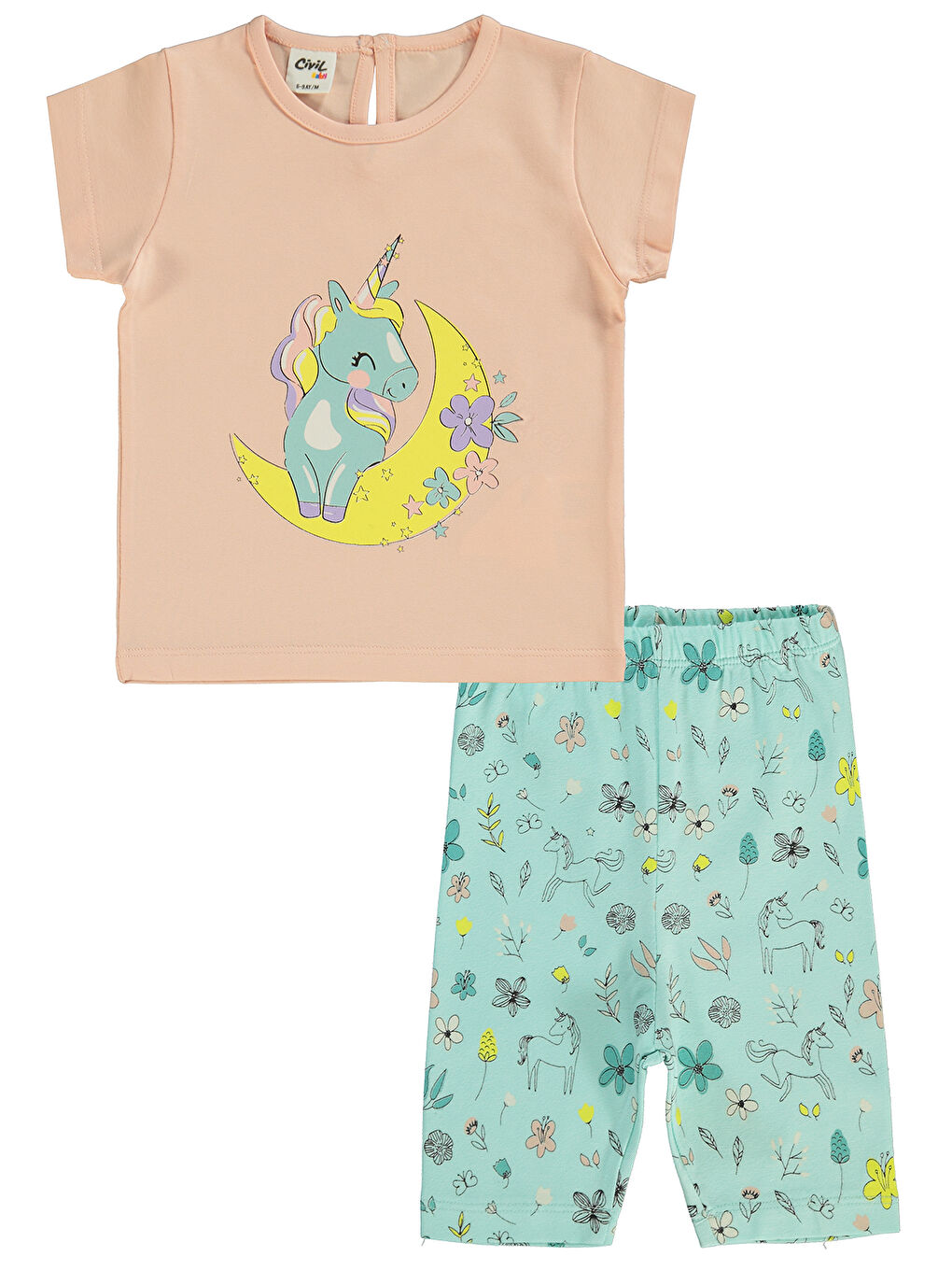 Karışık Baby Kız Bebek 3'lü Takım 6-18 Ay-8