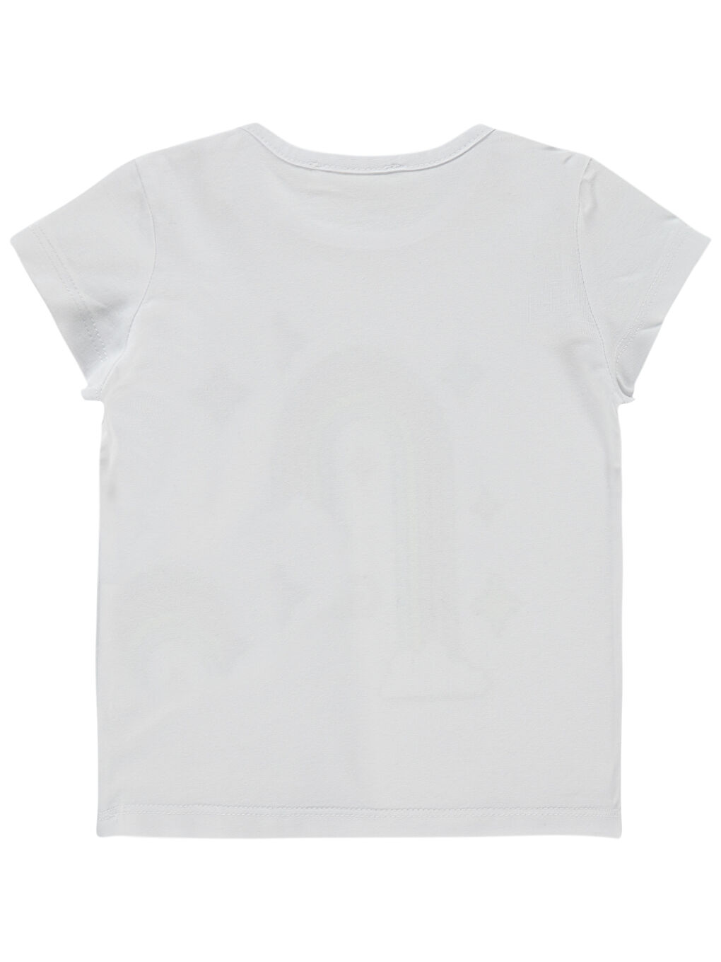 Girls Kız Çocuk Tişört 2-5 Yaş Beyaz-1