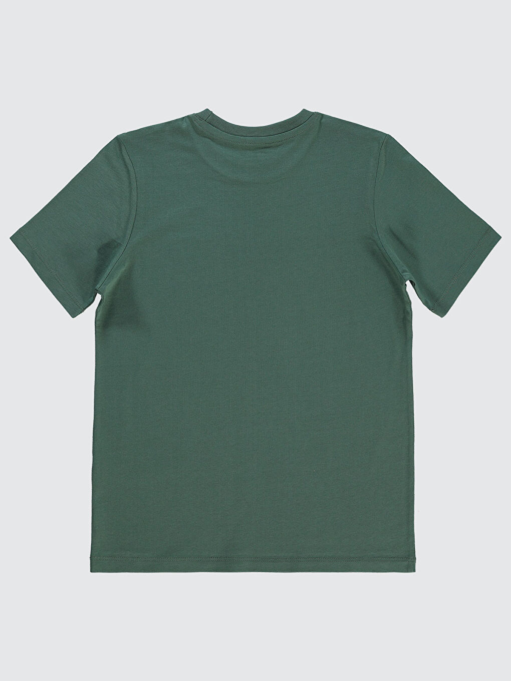 Boys Erkek Çocuk Tişört 10-13 Yaş Koyu Haki-1