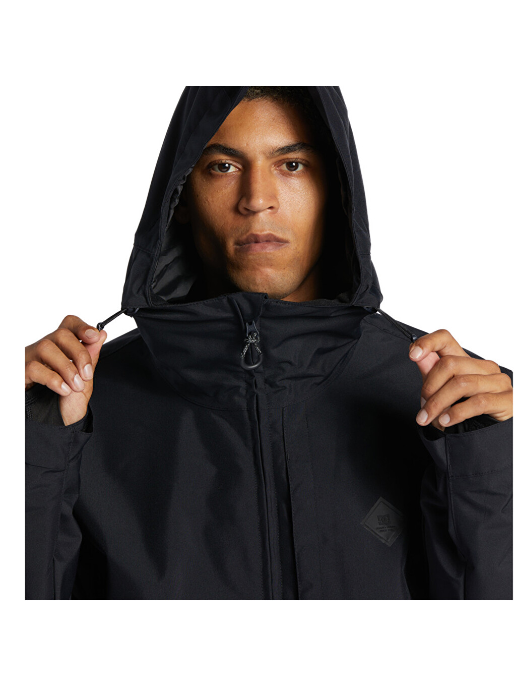 Basis Erkek Siyah Snowboard Ceketi-7