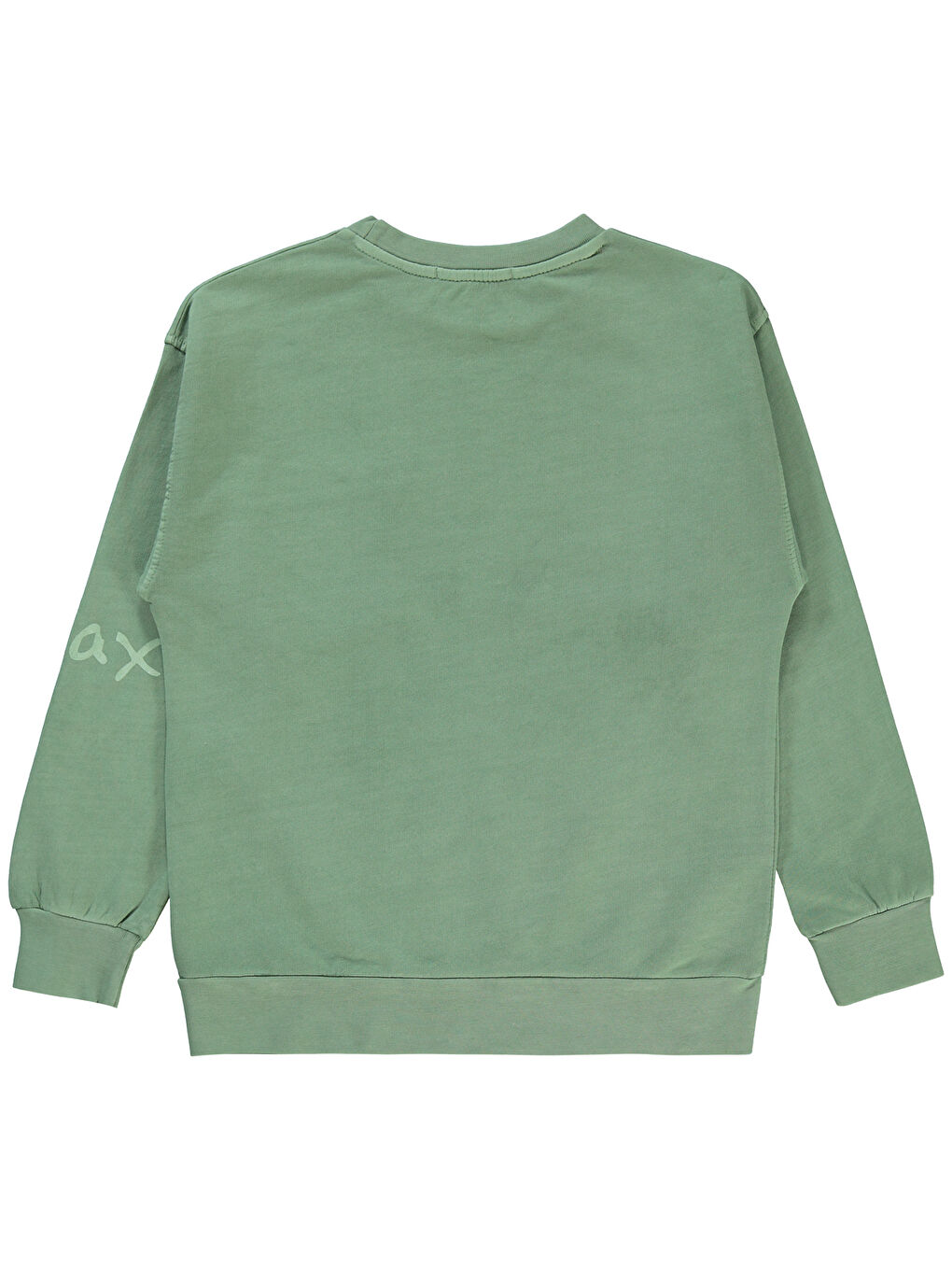 Boys Erkek Çocuk Sweatshirt 6-9 Yaş Haki-1