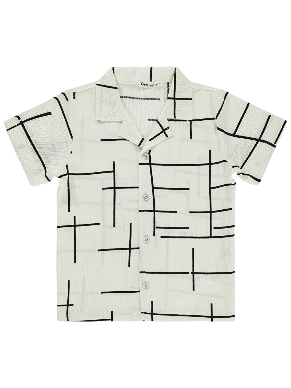 Boys Erkek Çocuk Gömlek 10-13 Yaş Beyaz