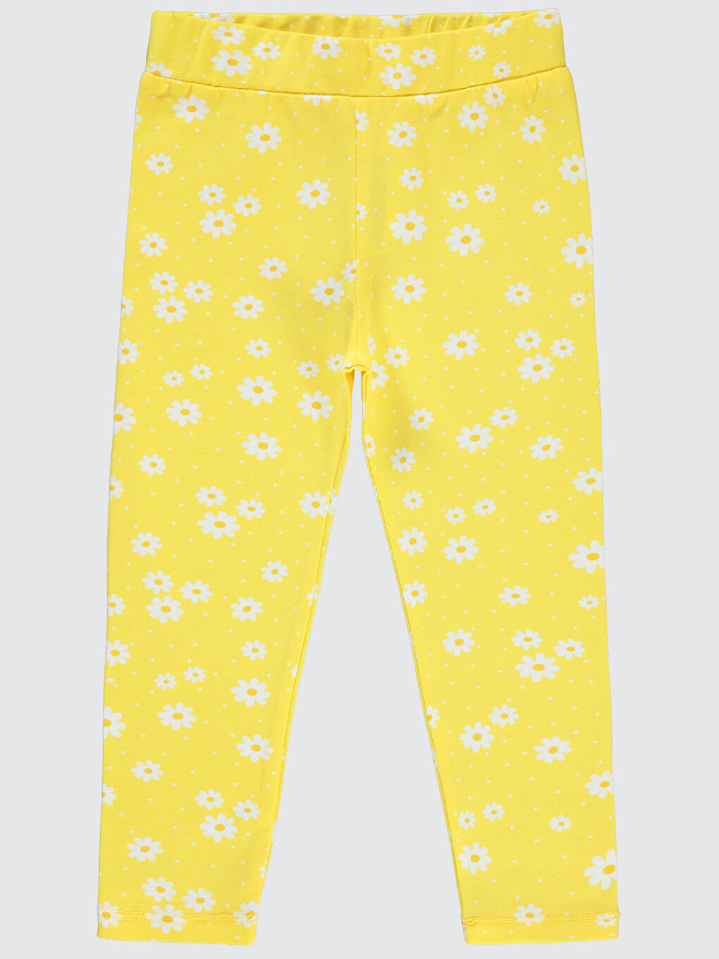 Sarı Girls Kız Çocuk Tayt 2-5 Yaş Ananas