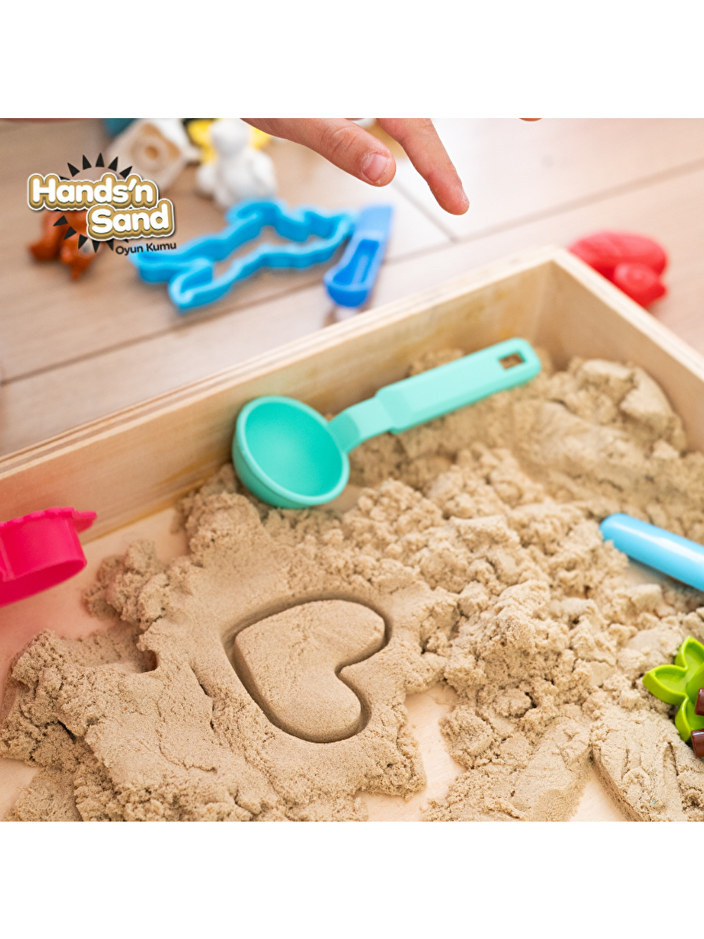 Hands'n Sand Doğal Kinetik Kum 500gr - Naturel-4