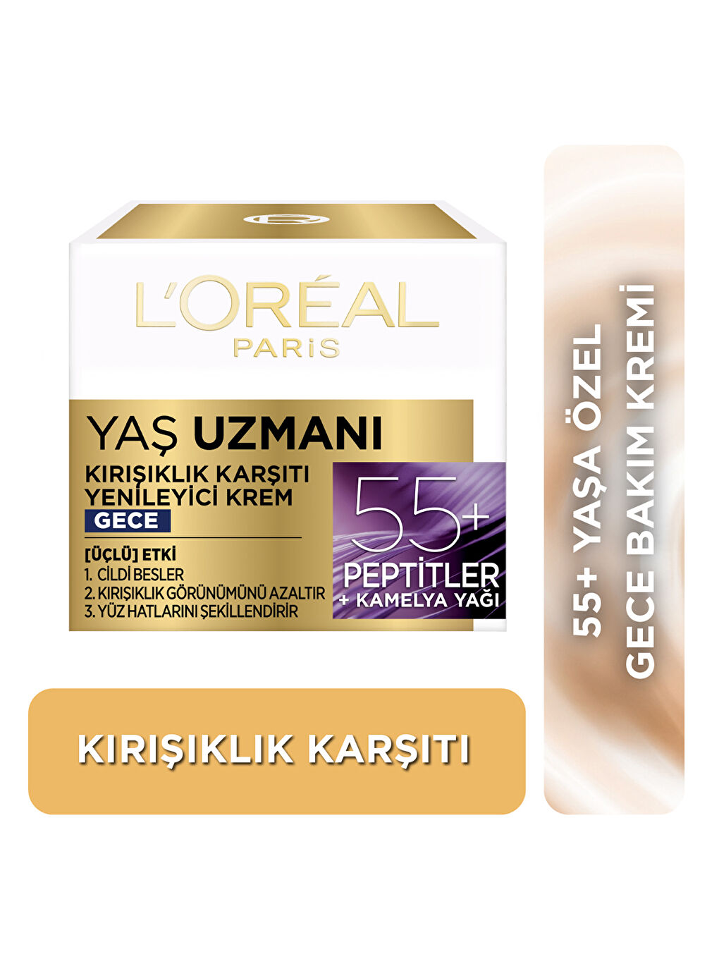 Yaş Uzmanı 50+ Kırışıklık Karşıtı Yenileyici Gece Kremi-2