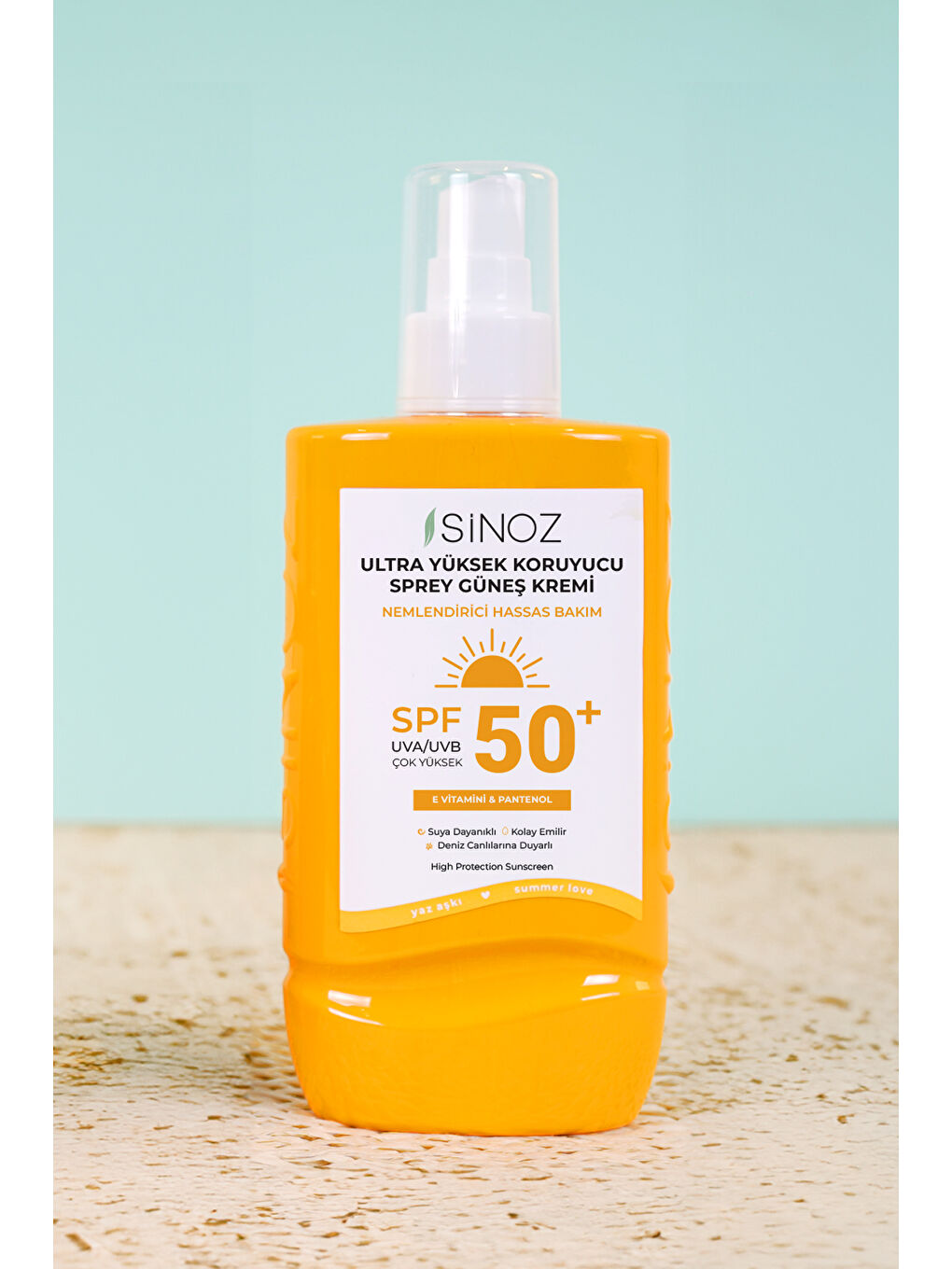 Spf 50 Ultra Yüksek Koruyucu Vücut Güneş Kremi Sprey 200 Ml - Nemlendirici Hassas Bakım-4