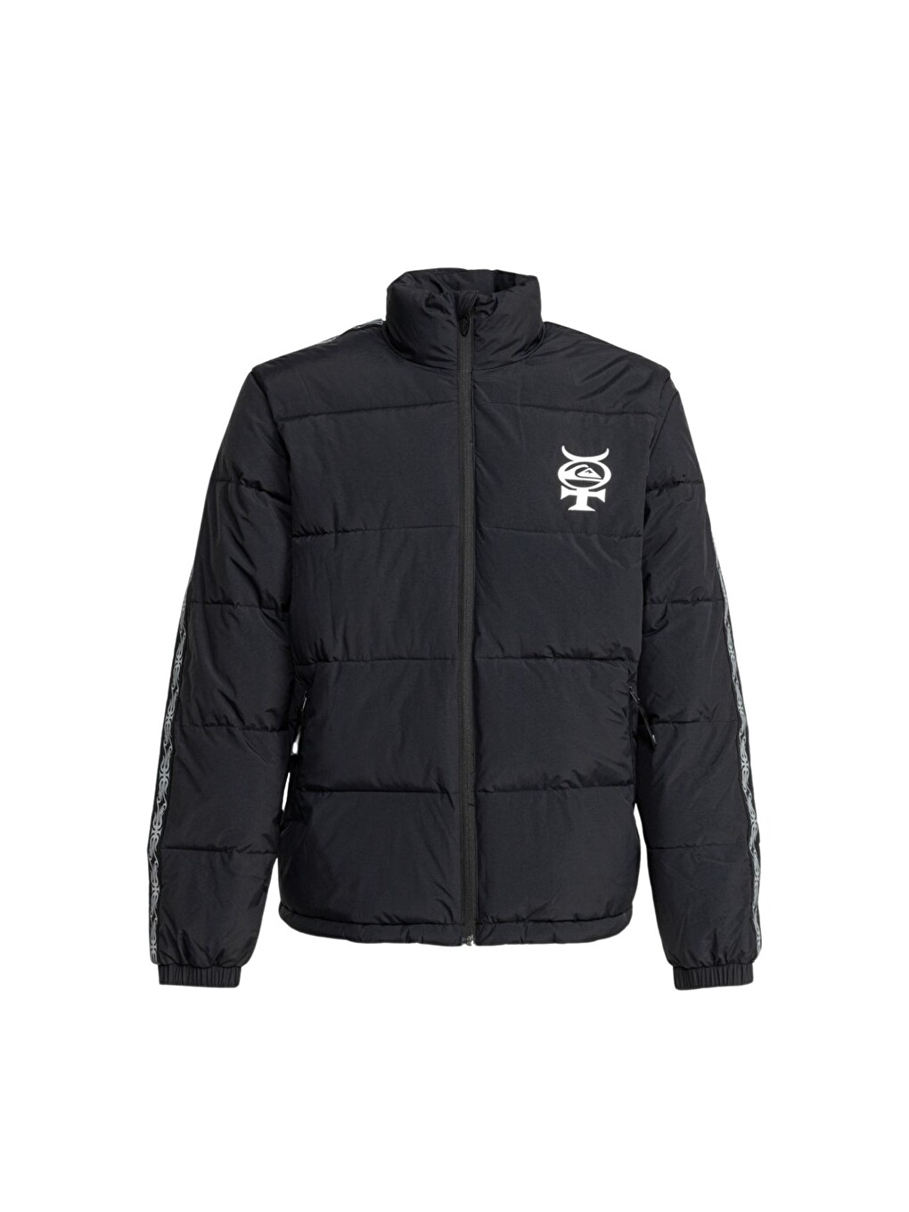 Siyah Puff The Dragon Erkek Snowboard Ceketi-7
