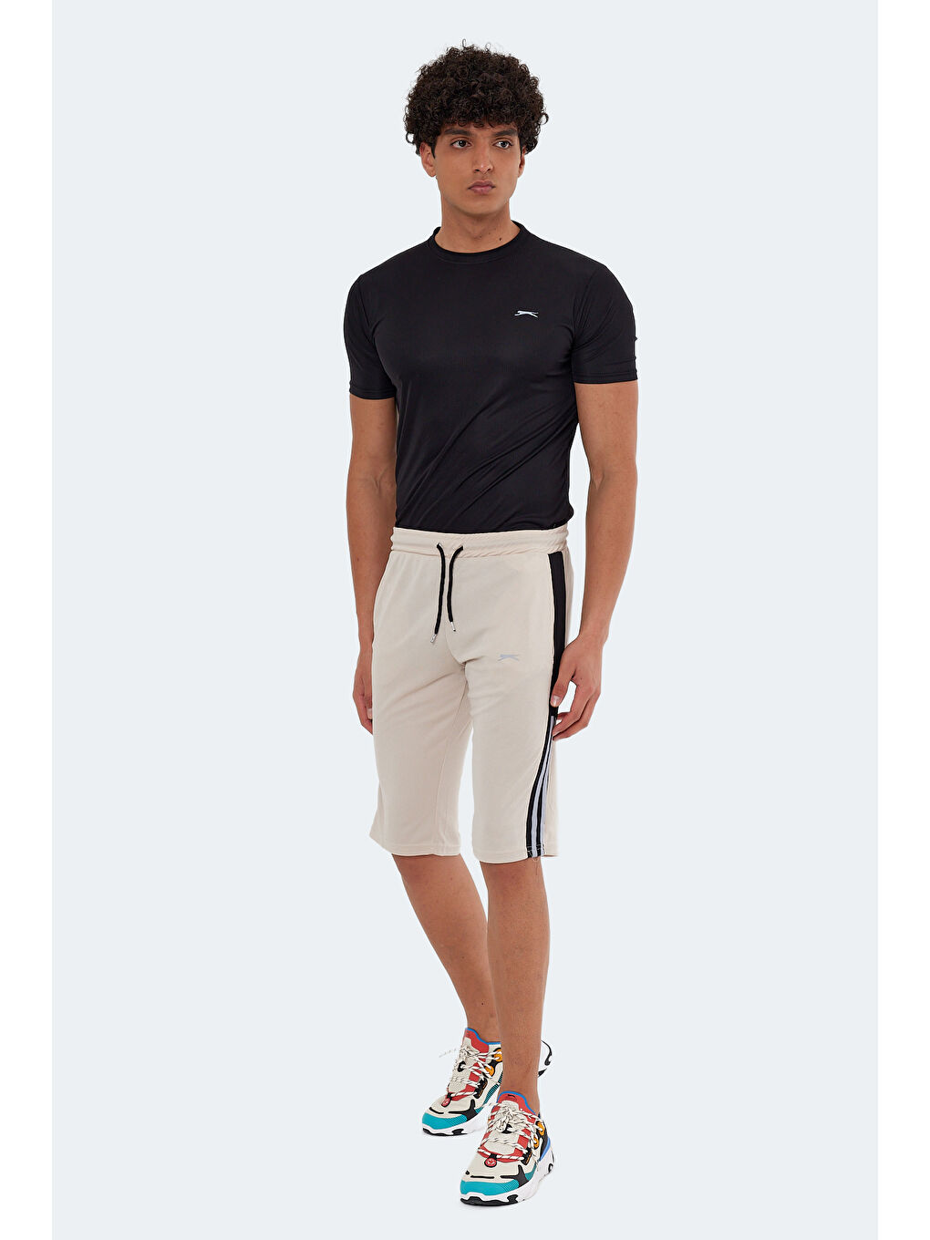 SAKI Erkek Şort Bej-5