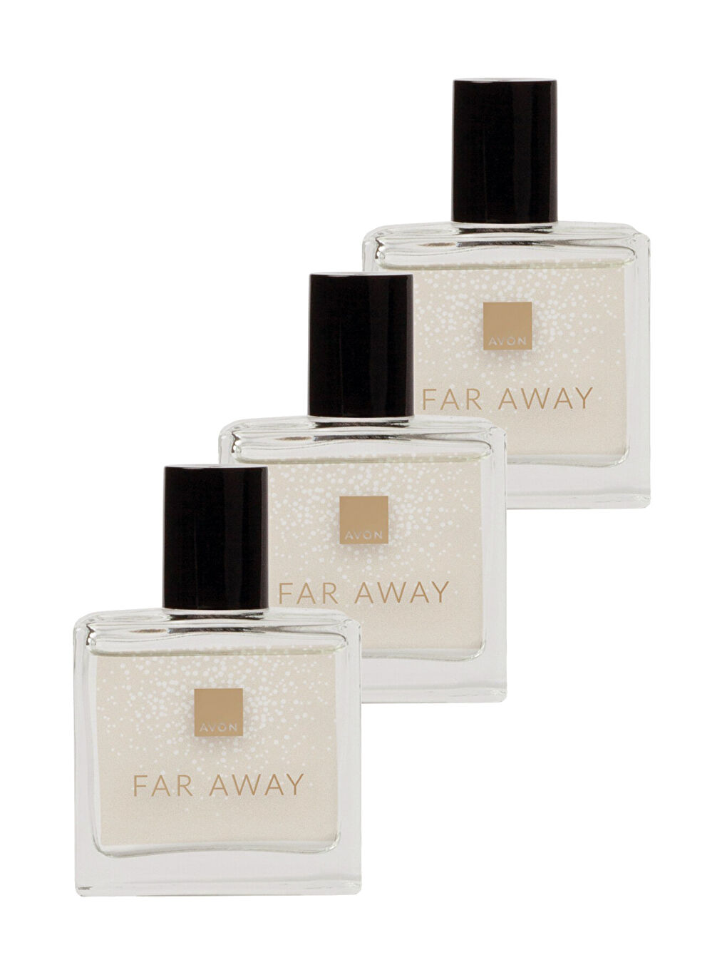 Far Away Kadın Parfüm Edp 30 Ml. Üçlü Set