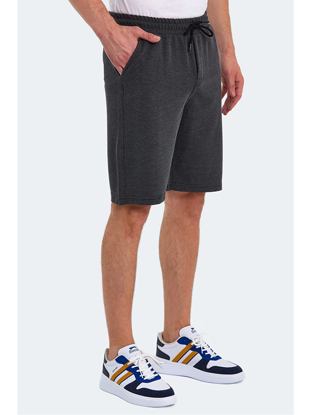 OSBORN Erkek Şort Koyu Gri-2