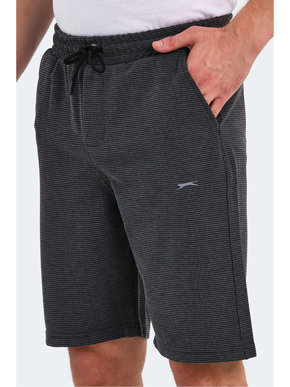 OSBORN Erkek Şort Koyu Gri-3