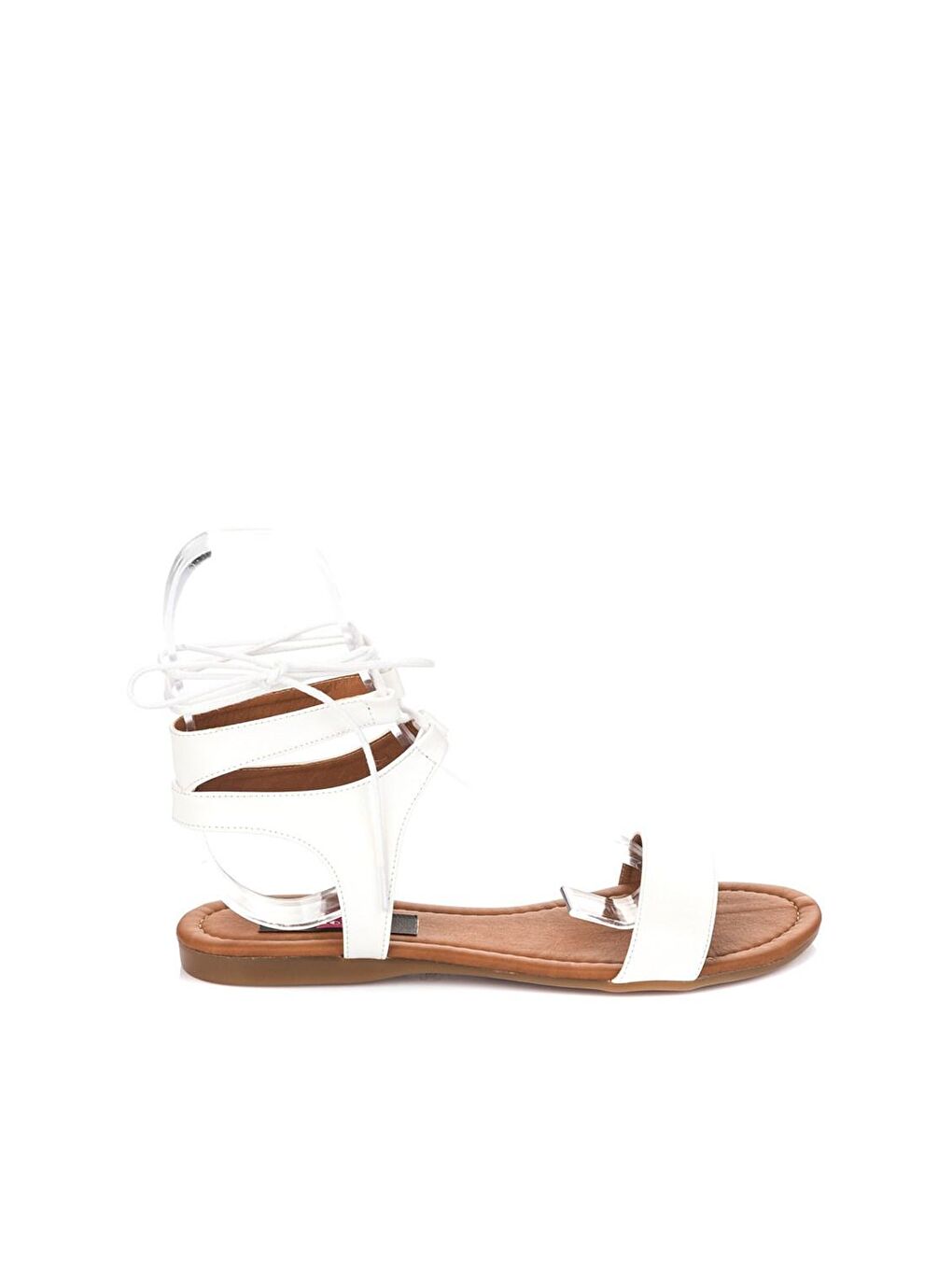 Beyaz Kadın Sandalet B548397509-1