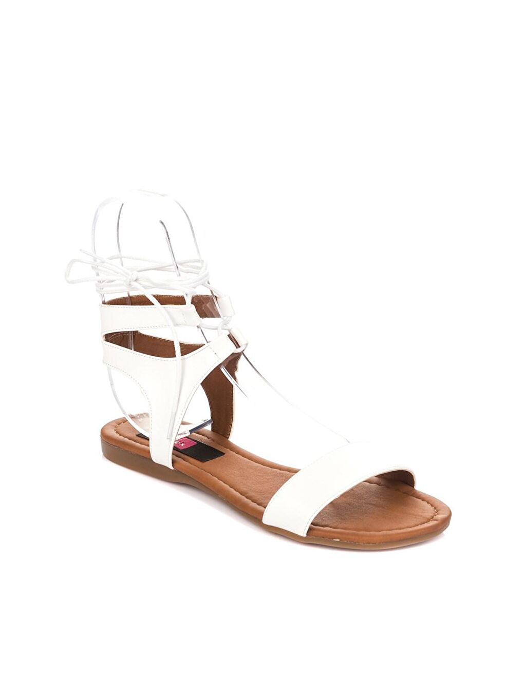 Beyaz Kadın Sandalet B548397509-2