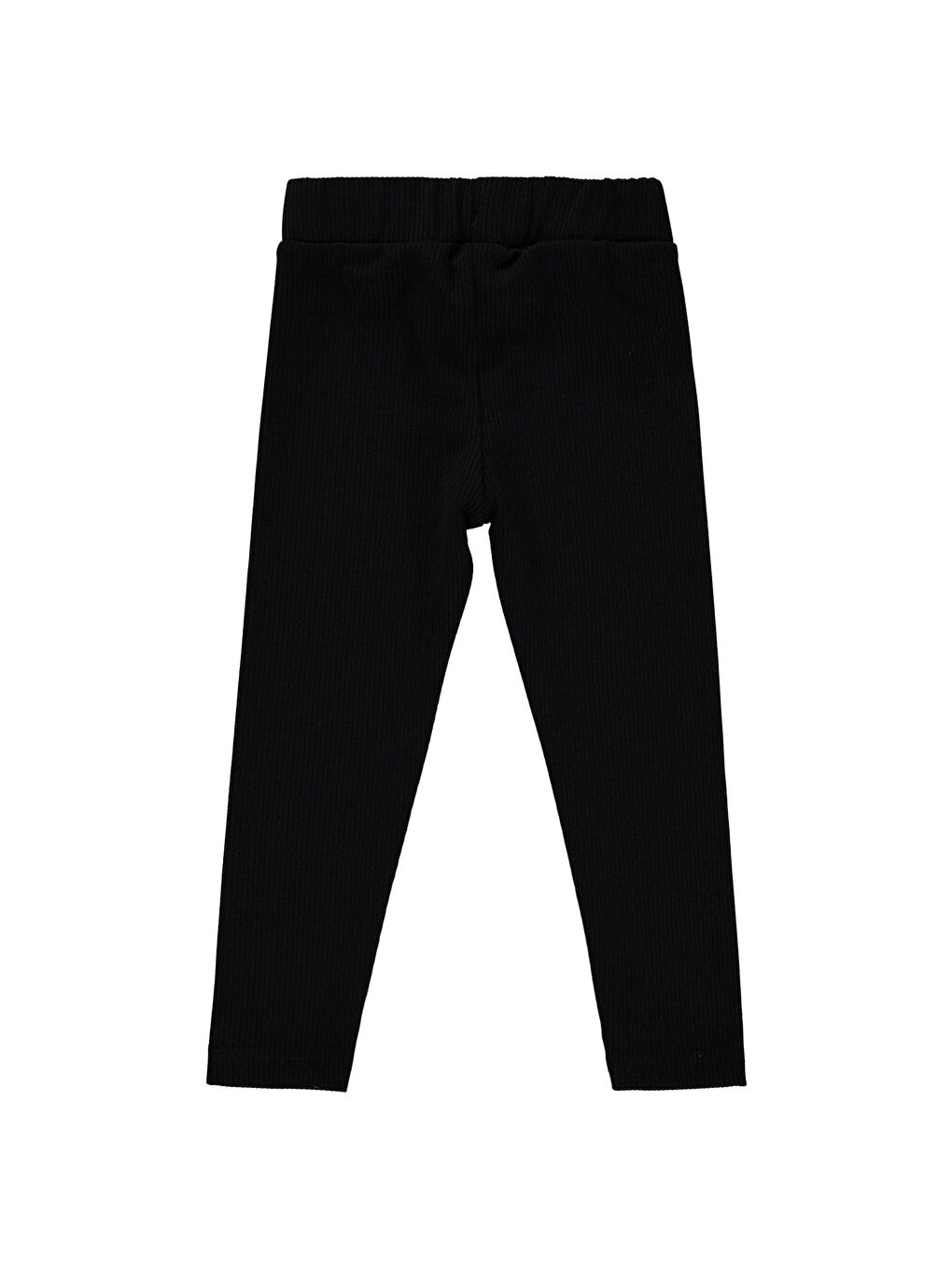 Girls Düz 2-5 Yaş Tayt - Siyah 4-5 Yaş-2